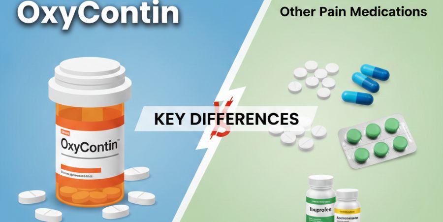 OxyContin vs Other Pain Medications: Key Differences